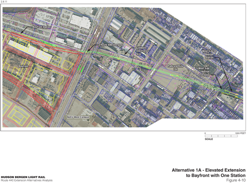 HBLR Route 440 Extension Alternatives Analysis - Locally Preferred Alternative 1A